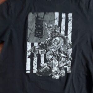 Gildan Black Graphic Short Sleeve Tee